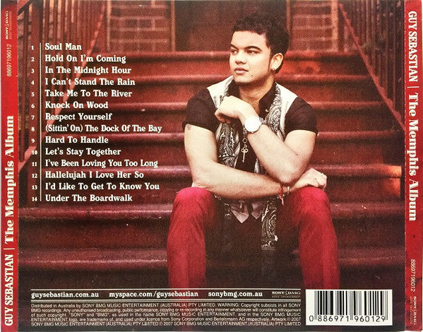 Guy Sebastian : The Memphis Album (CD, Album)