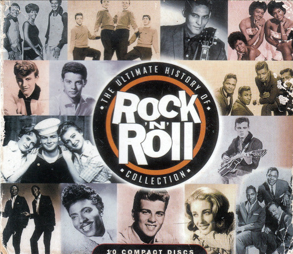 Various : The Ultimate History Of Rock 'N' Roll Collection (10xCD, Comp + Box)