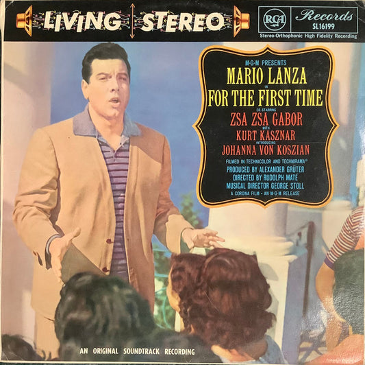Mario Lanza : For The First Time (LP)
