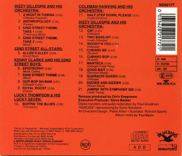 Various : The Bebop Revolution (CD, Comp, RM)