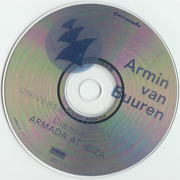 Armin van Buuren : Universal Religion 2004, Live From Armada At Ibiza (CD, Comp, Mixed)