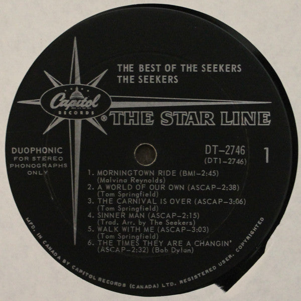 The Seekers : The Best Of The Seekers (LP, Comp)