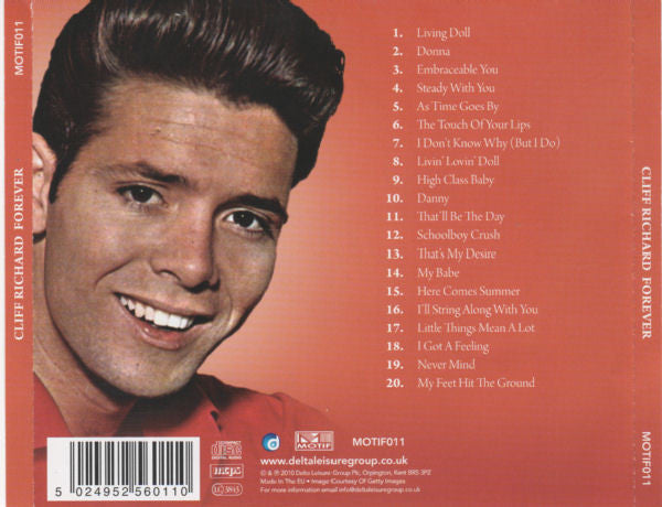Cliff Richard : Forever (CD, Comp)