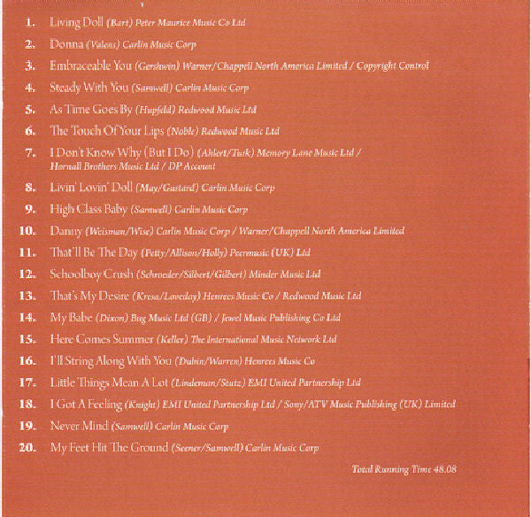 Cliff Richard : Forever (CD, Comp)