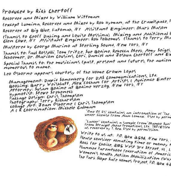 Joan Osborne : Relish (CD, Album, Club, CRC)