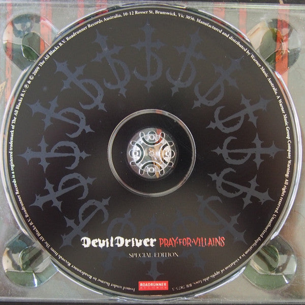 DevilDriver : Pray For Villains (CD, Album + DVD-V + S/Edition, Dig)