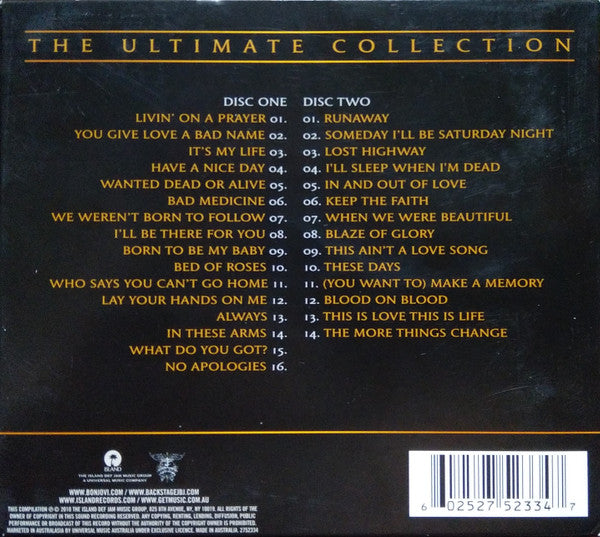 Bon Jovi : Greatest Hits - The Ultimate Collection (2xCD, Comp)