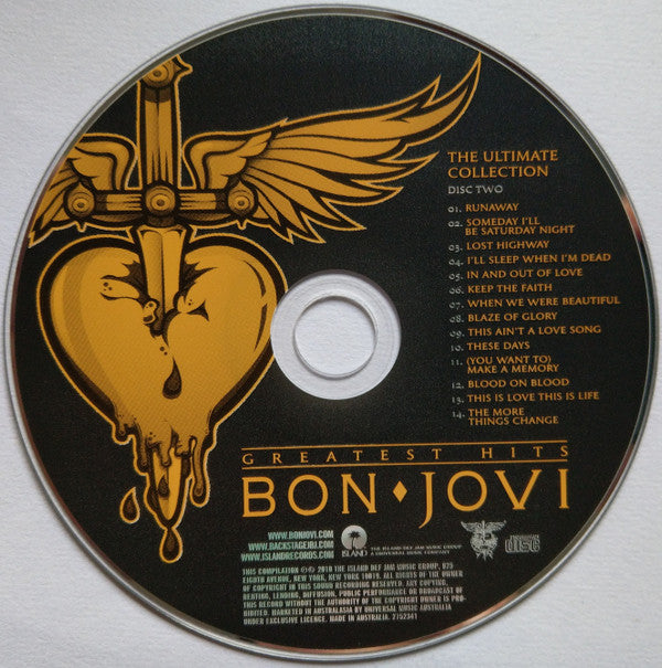 Bon Jovi : Greatest Hits - The Ultimate Collection (2xCD, Comp)