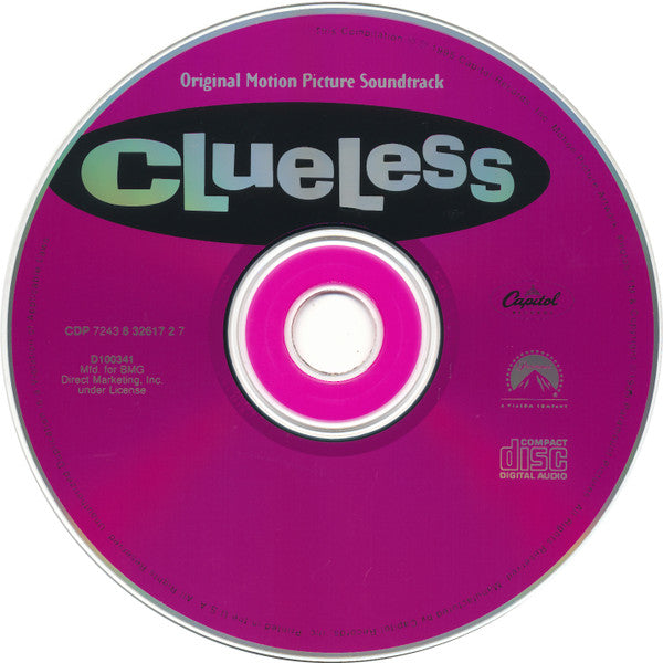 Various : Clueless (Original Motion Picture Soundtrack) (CD, Album, Comp, Club)