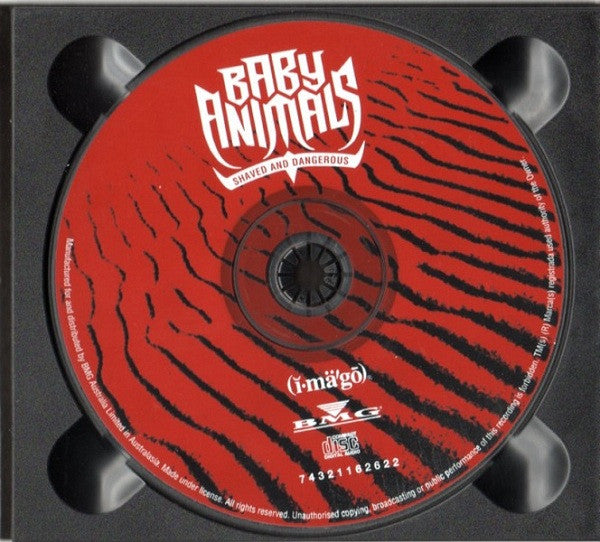 Baby Animals : Shaved And Dangerous (CD, Album, Ltd, RE, Tou)