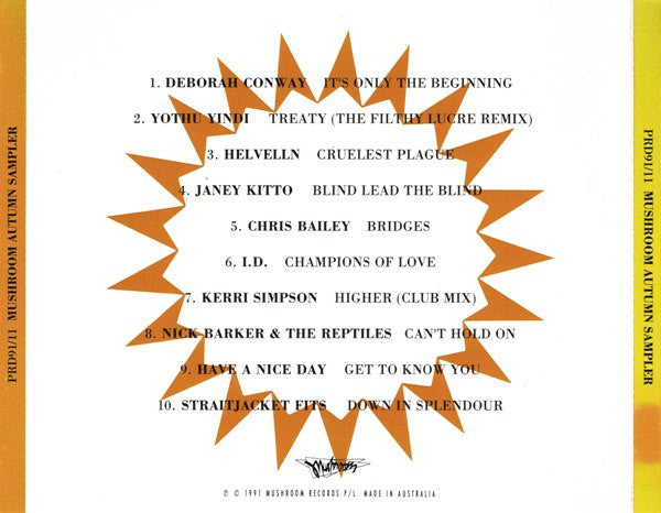 Various : Mushroom Autumn Sampler (CD, Comp, Smplr)