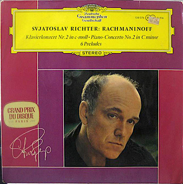 Svjatoslav Richter* : Rachmaninoff* : Klavierkonzert Nr. 2 In C-moll • Piano-Concerto No. 2 In C Minor / 6 Preludes (LP, Album, RP)