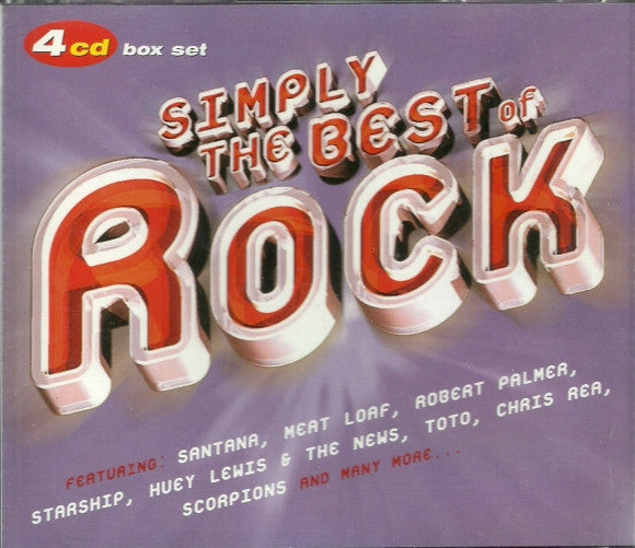 Various : Simply The Best Of Rock (4xCD, Comp)