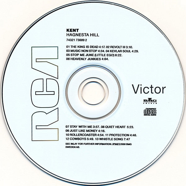 Kent (2) : Hagnesta Hill (CD, Album)