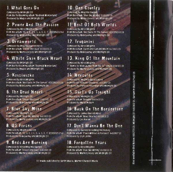 Midnight Oil : 20,000 Watt R.S.L. (CD, Comp, RM)