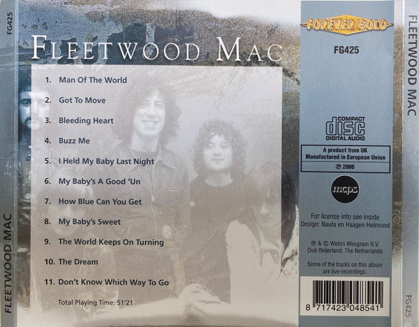 Fleetwood Mac : Fleetwood Mac (CD, Album, RE)