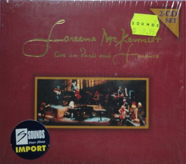 Loreena McKennitt : Live In Paris And Toronto (2xCD, Album, Car)