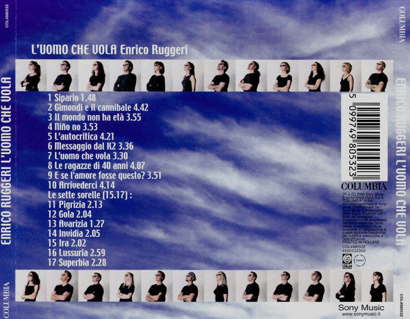 Enrico Ruggeri : L’Uomo Che Vola (CD, Album)