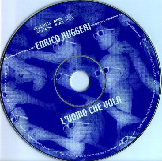 Enrico Ruggeri : L’Uomo Che Vola (CD, Album)