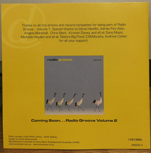 Various : Radio Groove Volume 1 (CD, Comp)