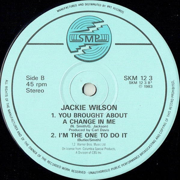Jackie Wilson : Reet Petite (The Sweetest Girl In Town) (12", Single, RE, P.R)
