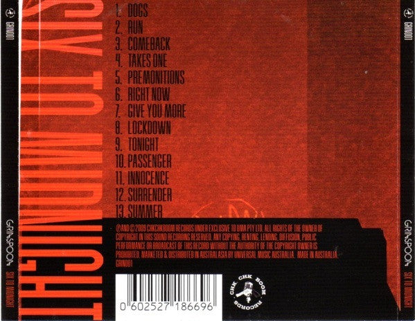 Grinspoon : Six To Midnight (CD, Album)
