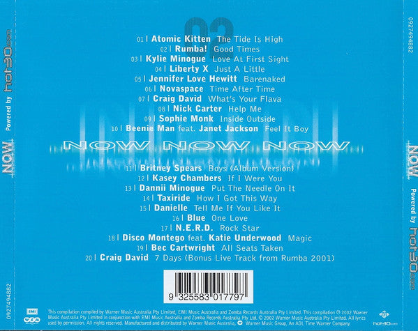 Various : Now 02 (CD, Comp)