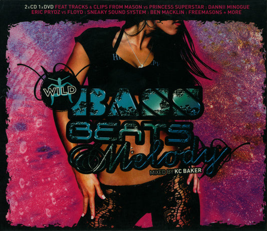 Various : Wild Bass, Beats & Melody (2xCD, Comp, Mixed + DVD, Comp, PAL + Box)