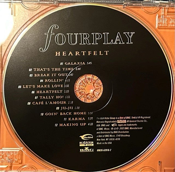 Fourplay (3) : Heartfelt (CD, Album)