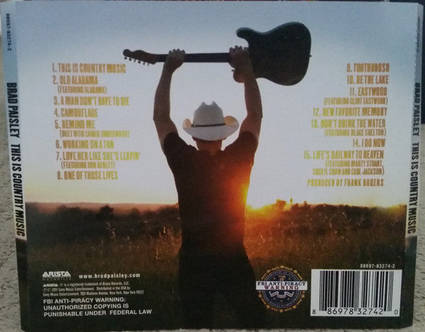 Brad Paisley : This Is Country Music (CD, Album)