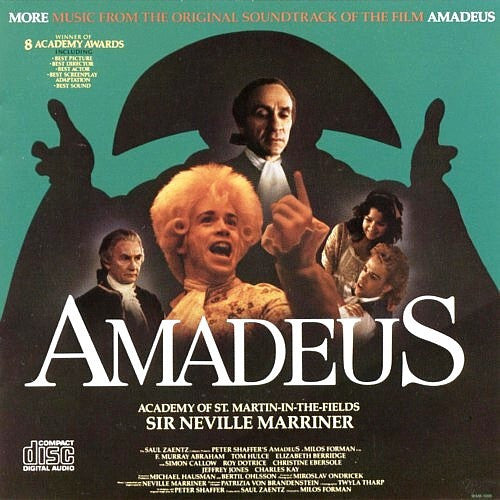 Sir Neville Marriner, Academy Of St. Martin-In-The-Fields* : Amadeus (More Music From The Original Soundtrack Of The Film) (CD)