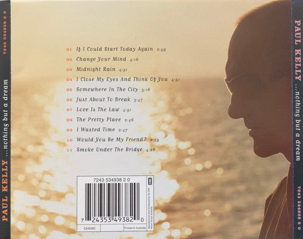 Paul Kelly (2) : ...Nothing But A Dream (CD, Album)