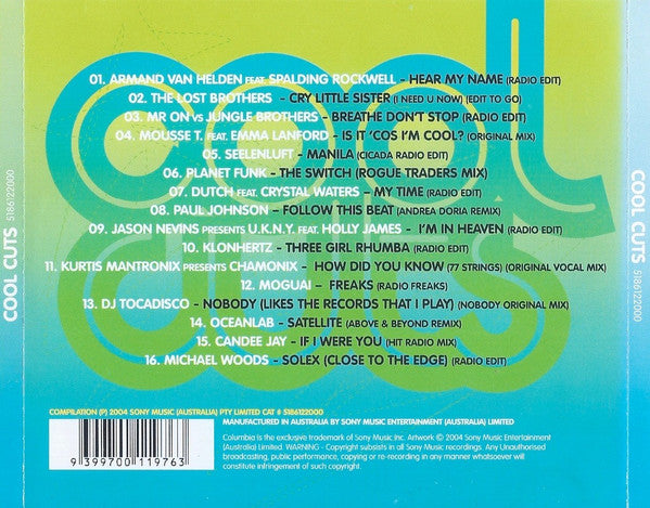 Various : Cool Cuts (CD, Comp)