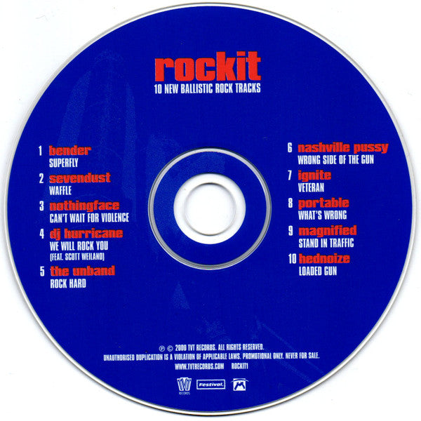 Various : Rockit (CD, Comp, Promo)