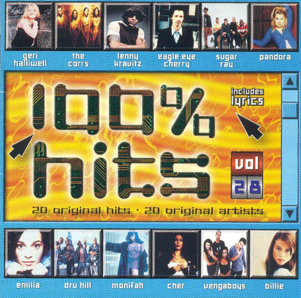 Various : 100% Hits Vol 28 (CD, Comp)