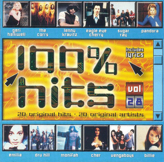 Various : 100% Hits Vol 28 (CD, Comp)