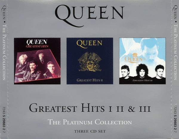 Queen : Greatest Hits I II & III (The Platinum Collection) (3xCD, Comp)