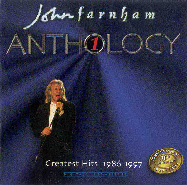 John Farnham : Anthology 1 (Greatest Hits 1986-1997) (CD, Comp, RM)