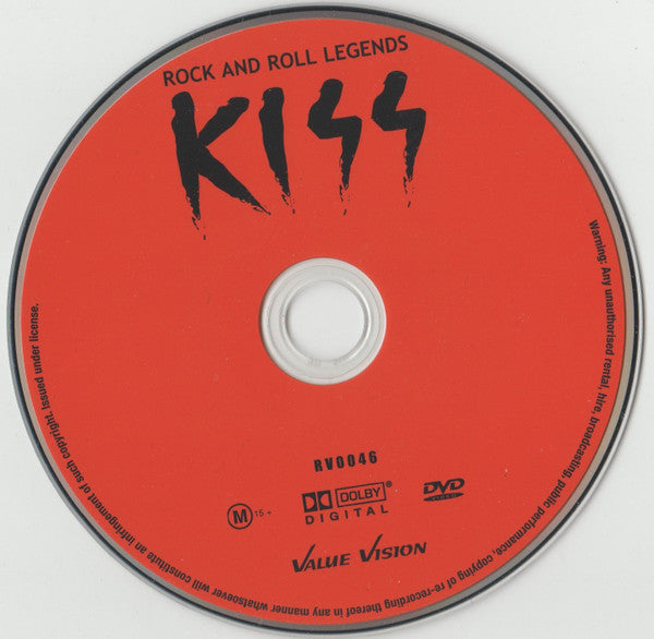 Kiss : Rock And Roll Legends - Conversation With Kiss (DVD, Unofficial)