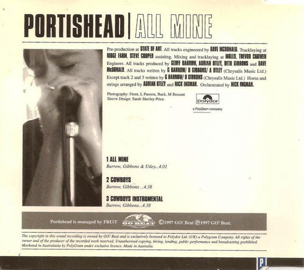 Portishead : All Mine (CD, Single, Sli)