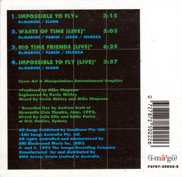Baby Animals : Impossible To Fly (CD, Maxi)