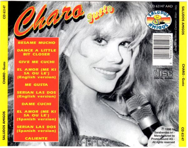 Charo : Gusto (CD)