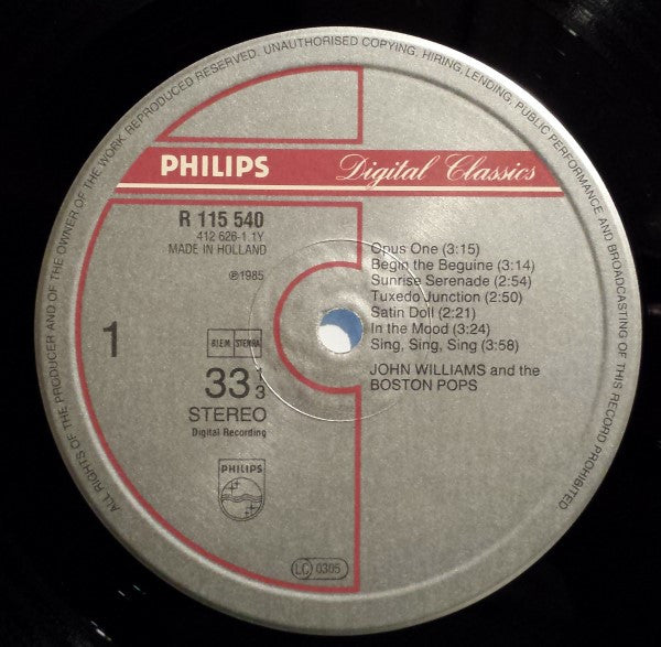 John Williams (4) & The Boston Pops* : Swing, Swing, Swing (LP)