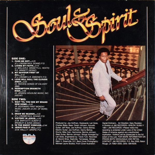Fred Johnson* : Soul & Spirit (LP, Album)