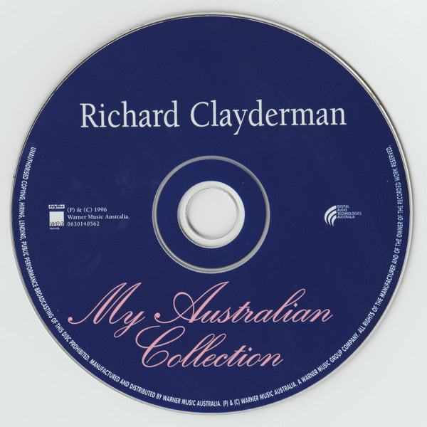 Richard Clayderman : My Australian Collection (CD, Album)