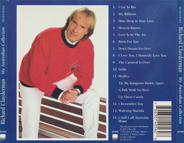Richard Clayderman : My Australian Collection (CD, Album)