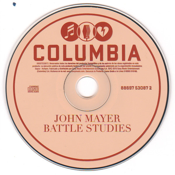 John Mayer : Battle Studies (CD, Album)