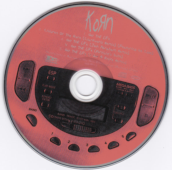Korn : Got The Life (CD, Single)