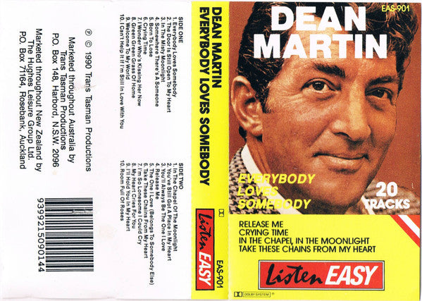 Dean Martin : Everybody Loves Somebody (Cass, Comp)
