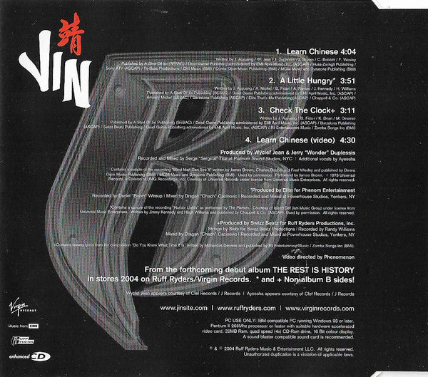 Jin : Learn Chinese (CD, Single)